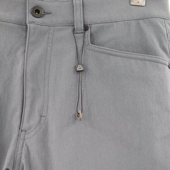 Western Rise Pants Mens 32 L28 Gray AT Utility Durable Outdoor Hiking Slim mid - Picture 2 of 11